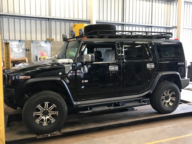 MOT lift at Lancing Commercial